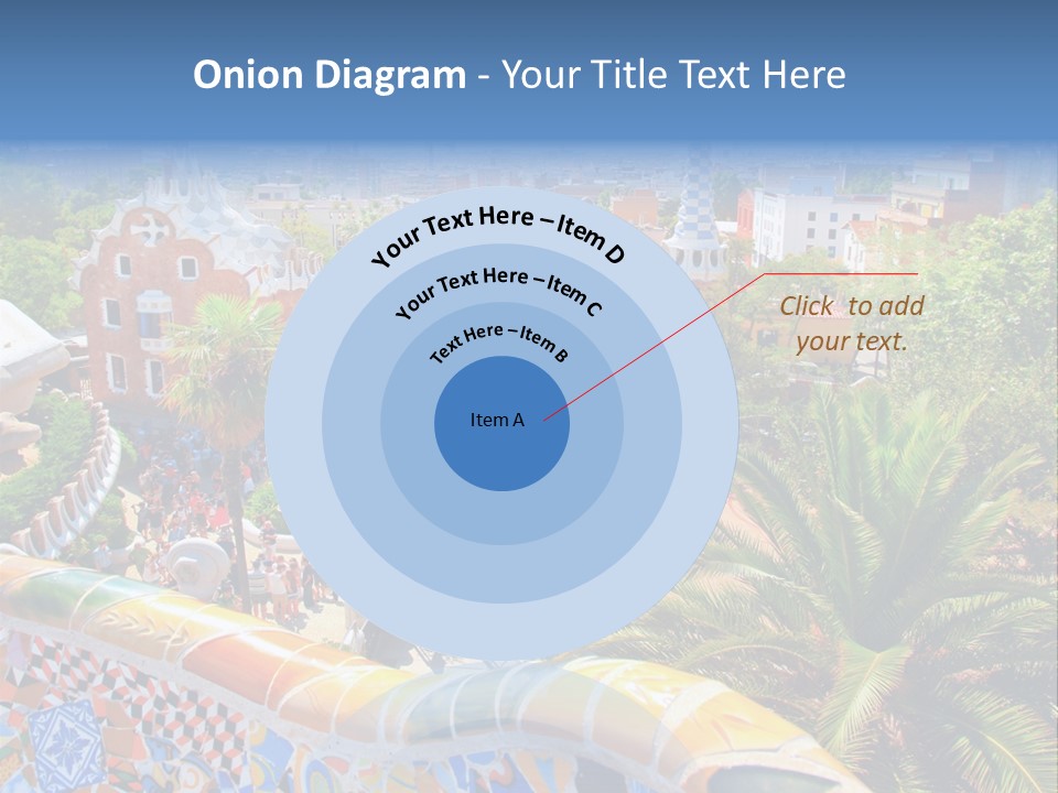 Gaudi Batllo Park Guell PowerPoint Template