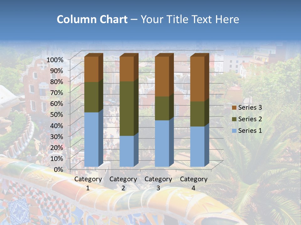 Gaudi Batllo Park Guell PowerPoint Template