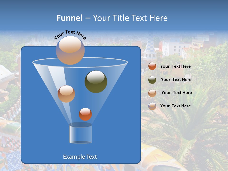 Gaudi Batllo Park Guell PowerPoint Template