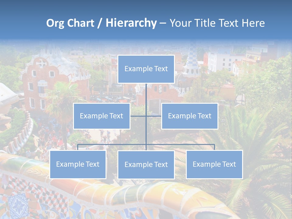 Gaudi Batllo Park Guell PowerPoint Template