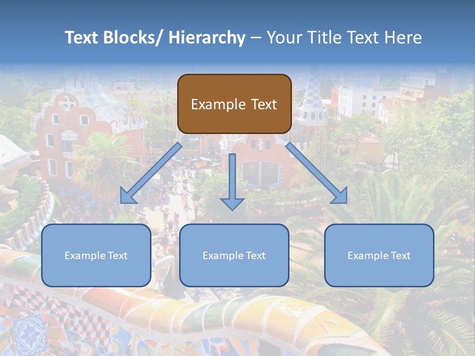 Gaudi Batllo Park Guell PowerPoint Template