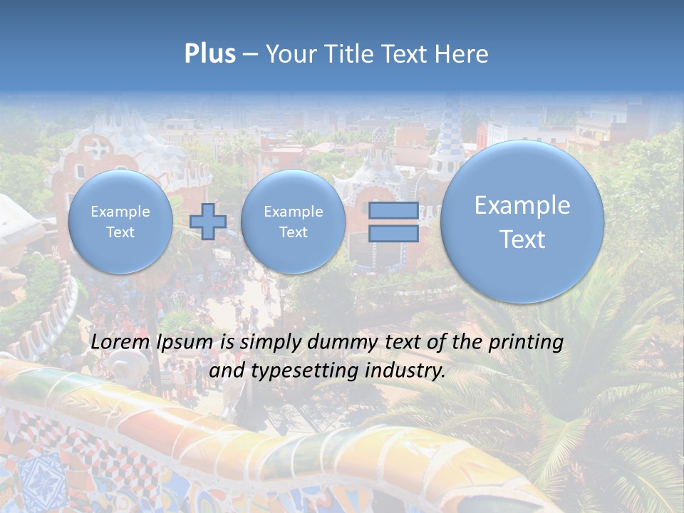 Gaudi Batllo Park Guell PowerPoint Template