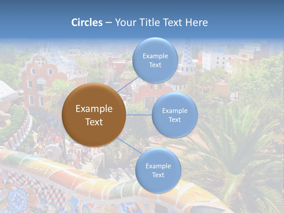 Gaudi Batllo Park Guell PowerPoint Template