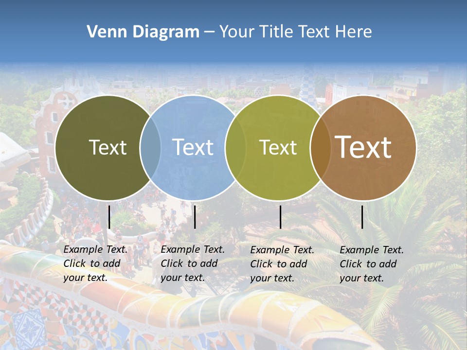 Gaudi Batllo Park Guell PowerPoint Template