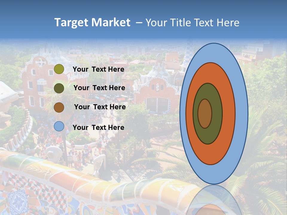 Gaudi Batllo Park Guell PowerPoint Template