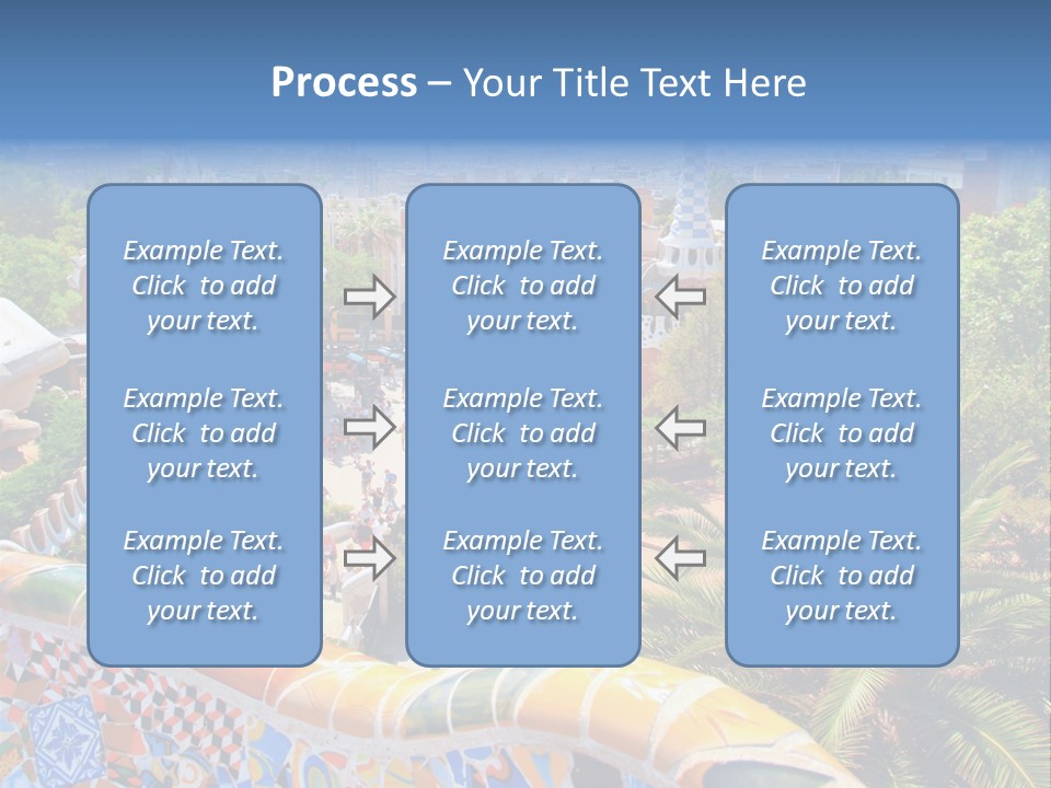 Gaudi Batllo Park Guell PowerPoint Template