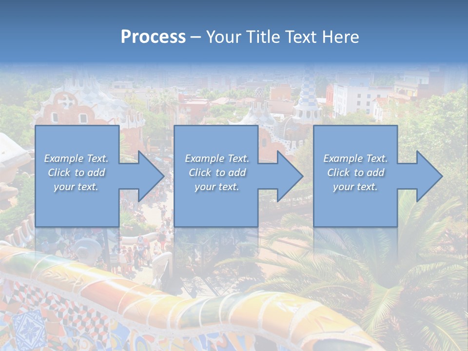 Gaudi Batllo Park Guell PowerPoint Template