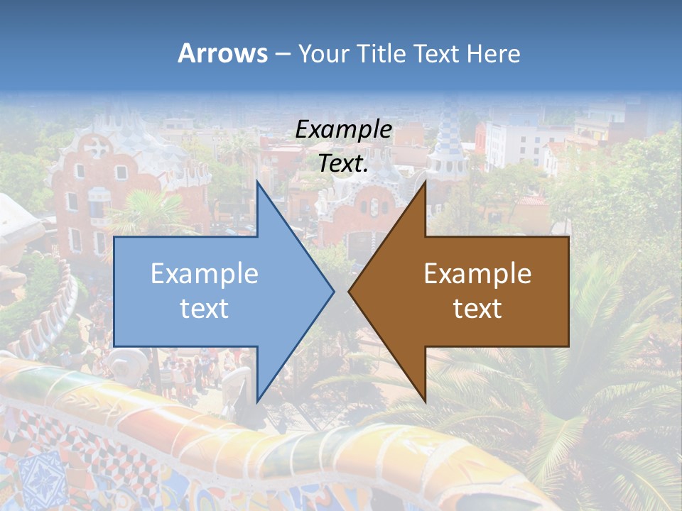 Gaudi Batllo Park Guell PowerPoint Template