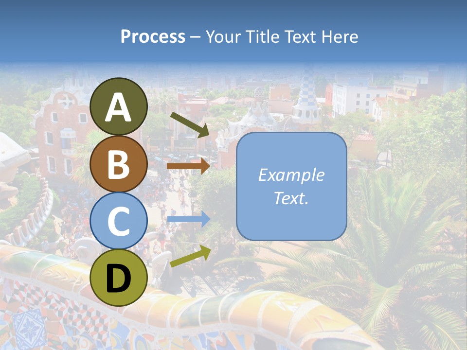 Gaudi Batllo Park Guell PowerPoint Template