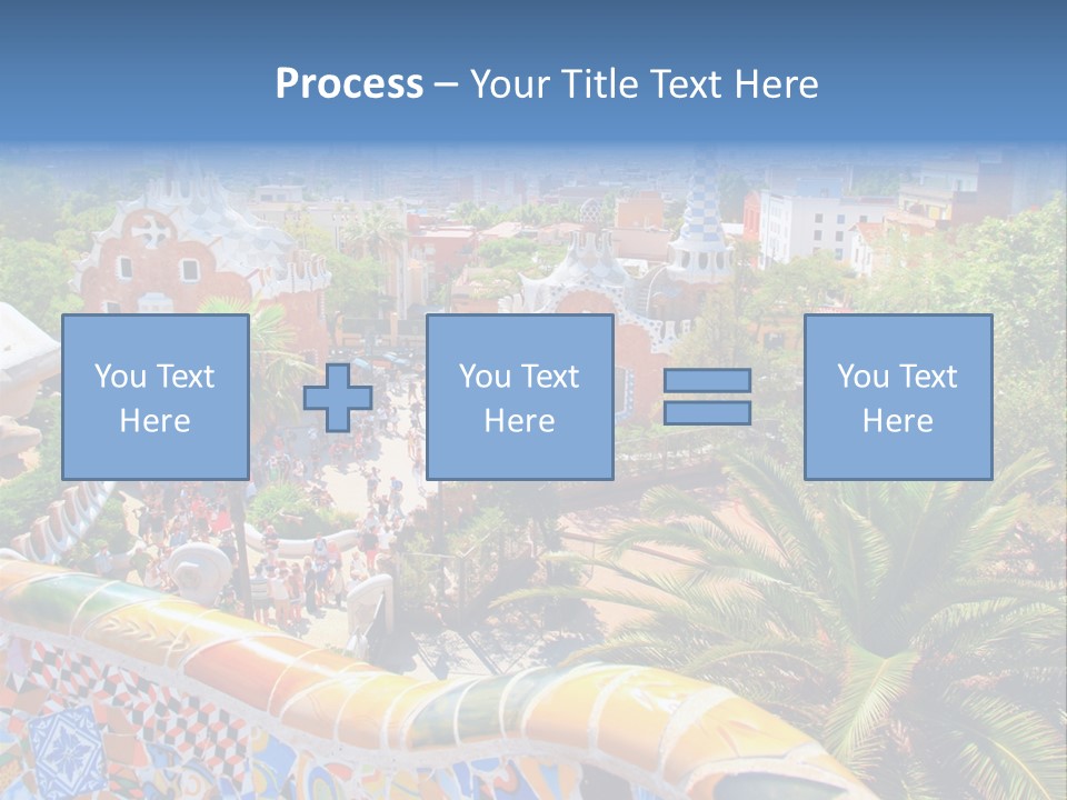 Gaudi Batllo Park Guell PowerPoint Template