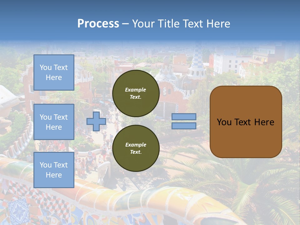 Gaudi Batllo Park Guell PowerPoint Template
