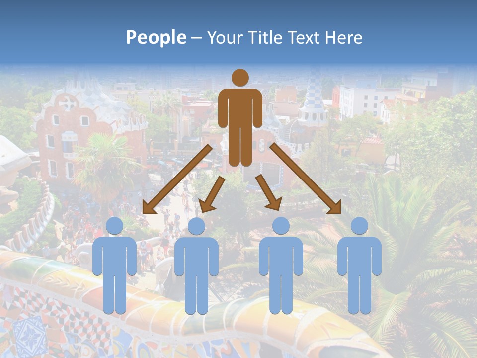 Gaudi Batllo Park Guell PowerPoint Template