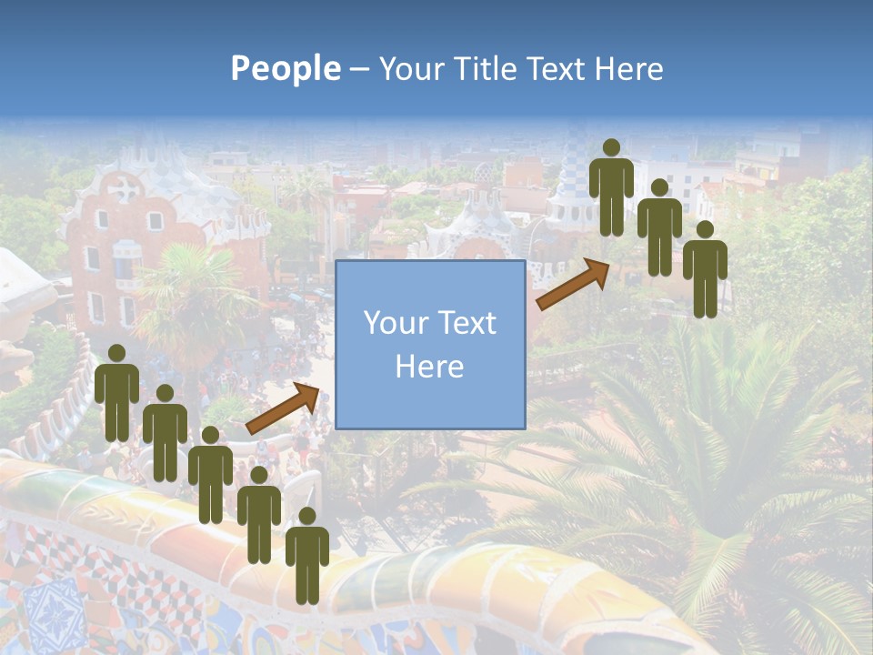 Gaudi Batllo Park Guell PowerPoint Template