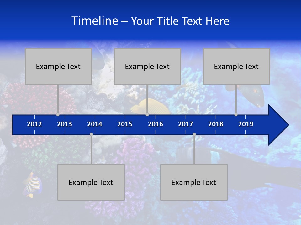 Many Ocean Depth PowerPoint Template