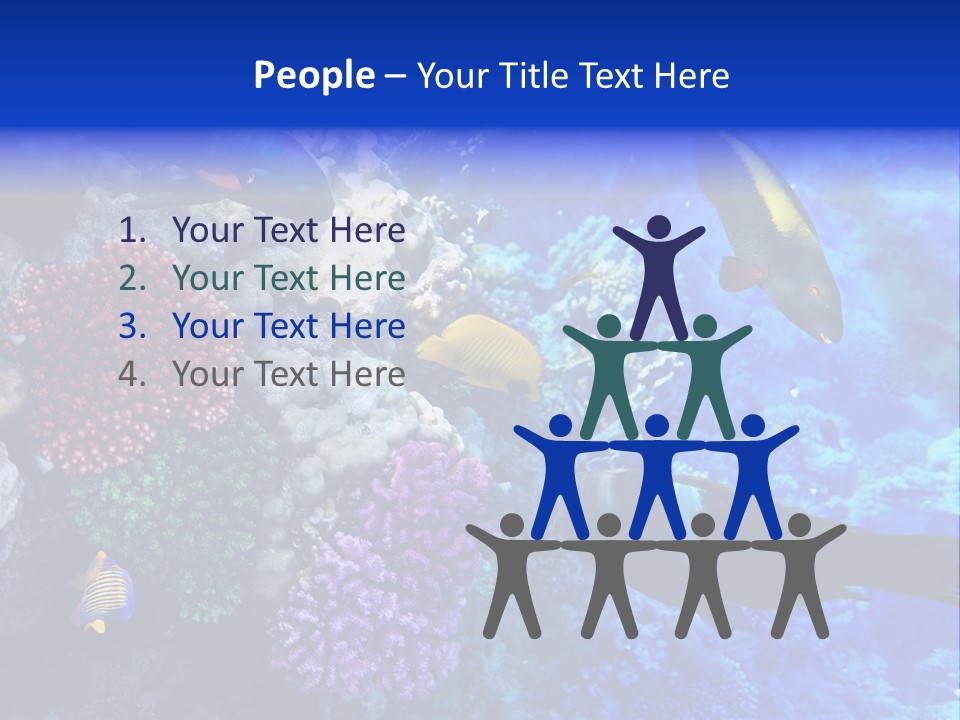 Many Ocean Depth PowerPoint Template