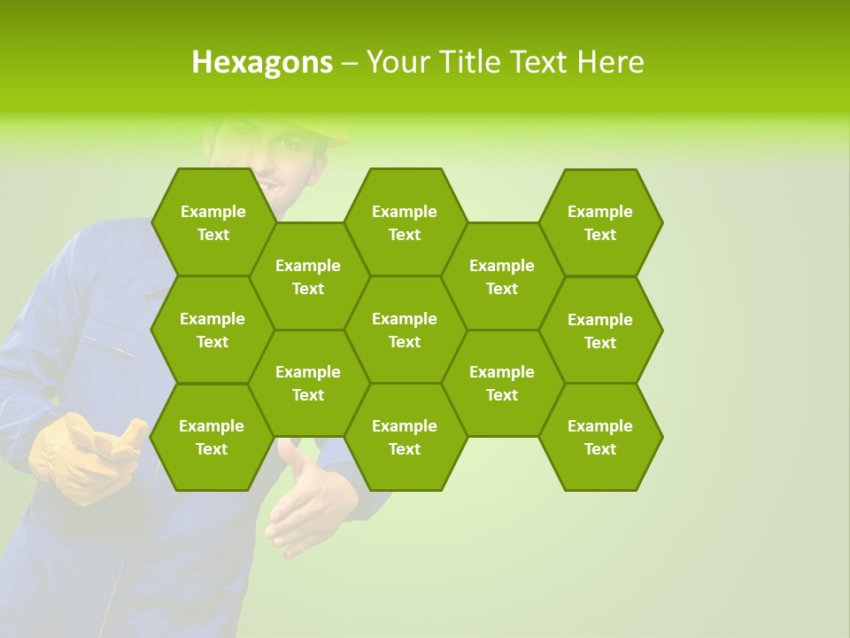 Caucasian Professional Young PowerPoint Template