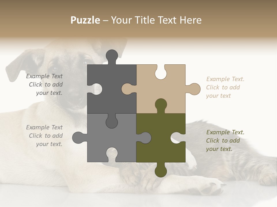 Muzzle Funny Youth PowerPoint Template