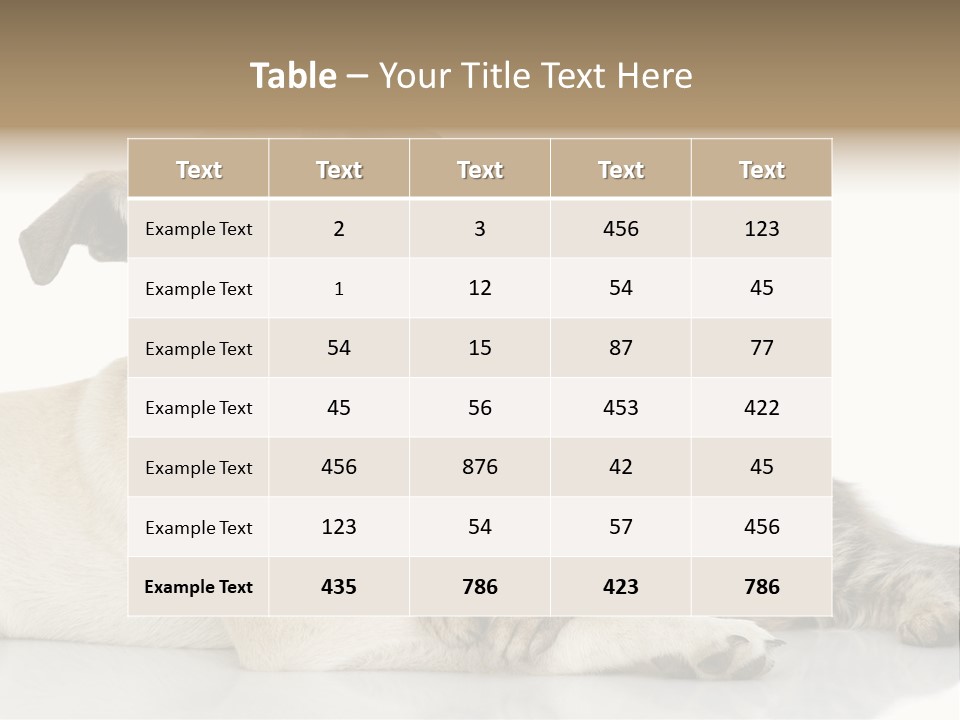 Muzzle Funny Youth PowerPoint Template