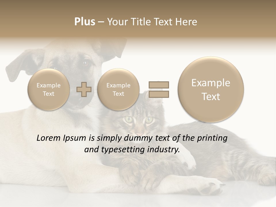 Muzzle Funny Youth PowerPoint Template