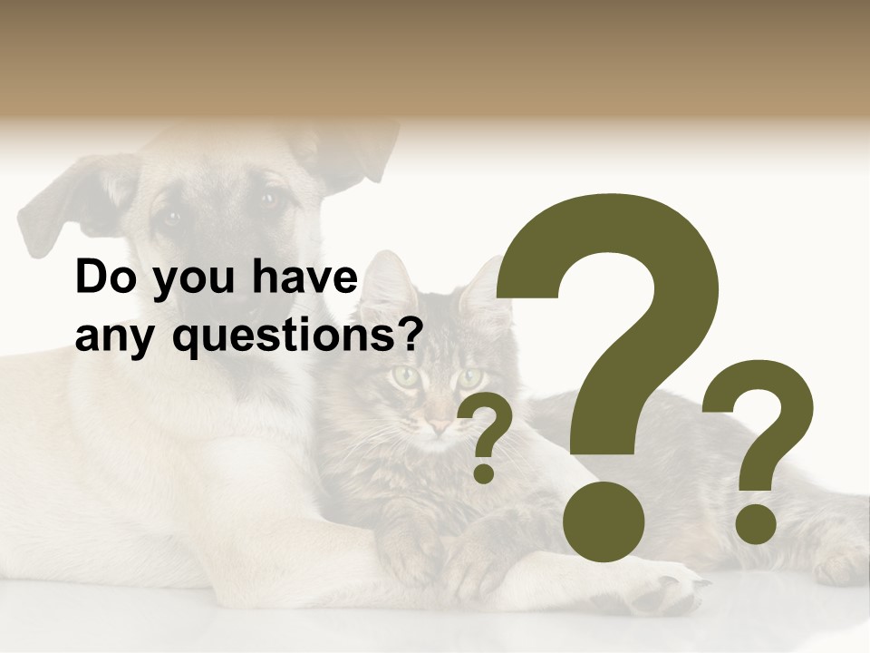 Muzzle Funny Youth PowerPoint Template