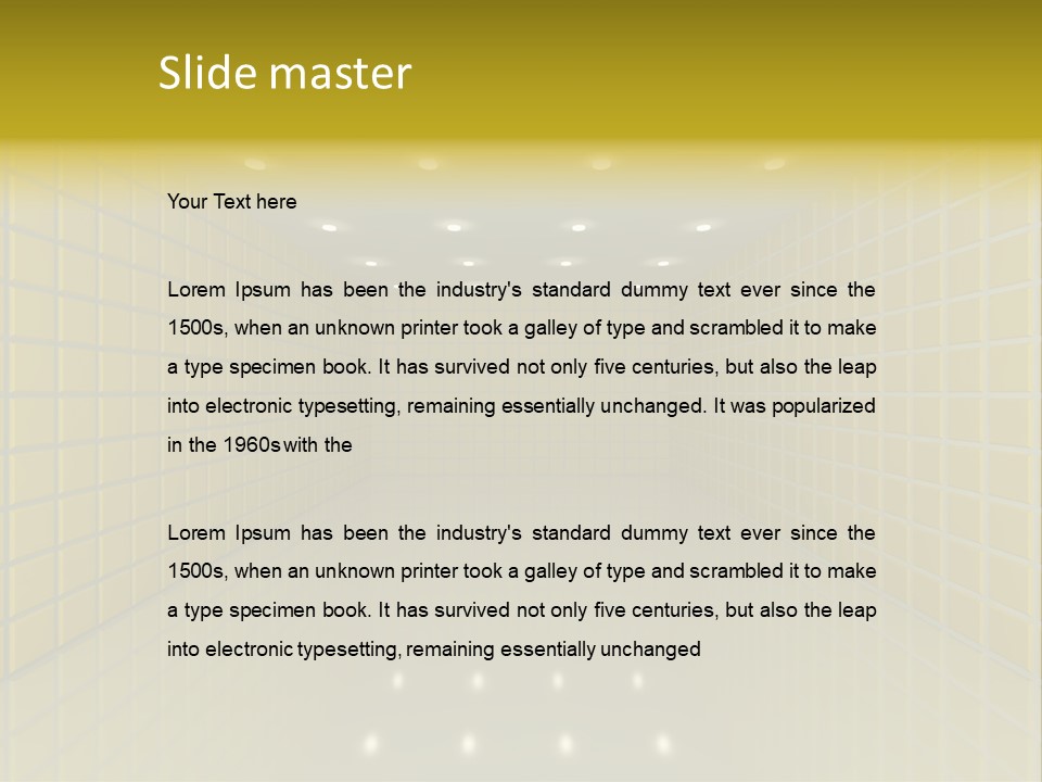 Shape Textured Real PowerPoint Template