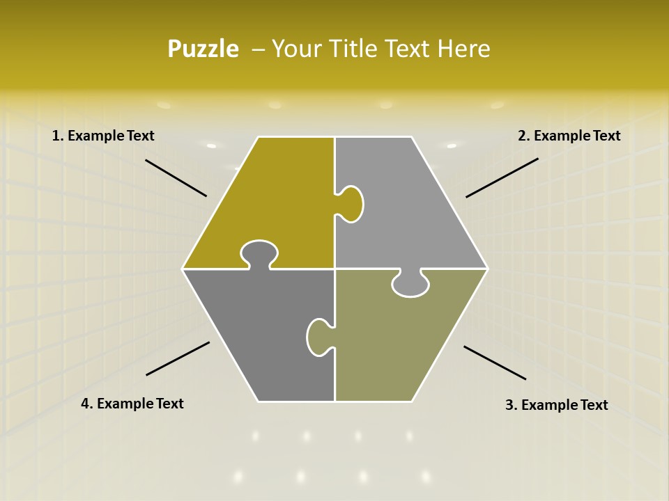 Shape Textured Real PowerPoint Template