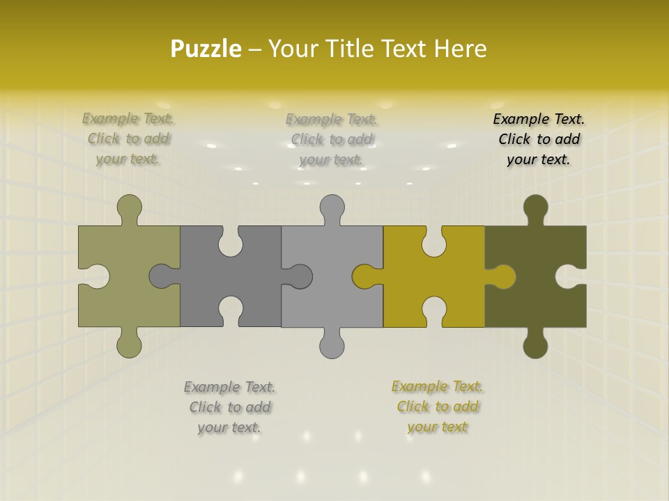 Shape Textured Real PowerPoint Template