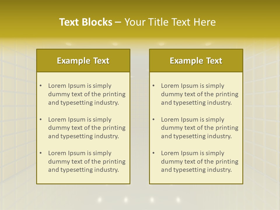 Shape Textured Real PowerPoint Template