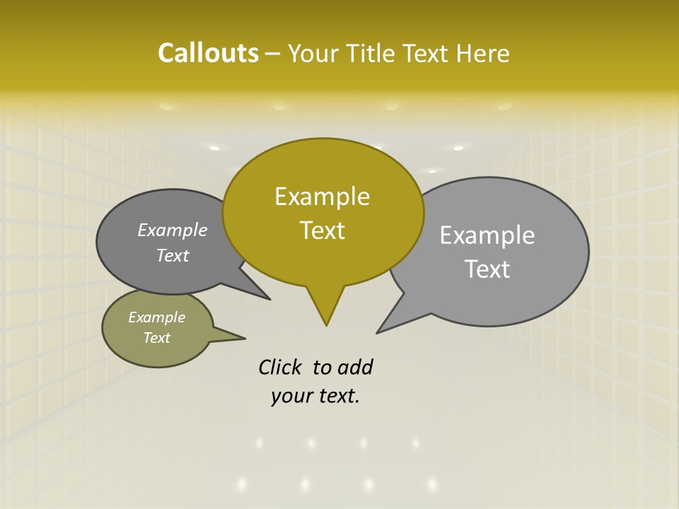 Shape Textured Real PowerPoint Template