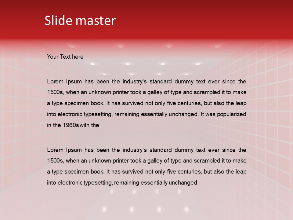 Texture Tile Style PowerPoint Template