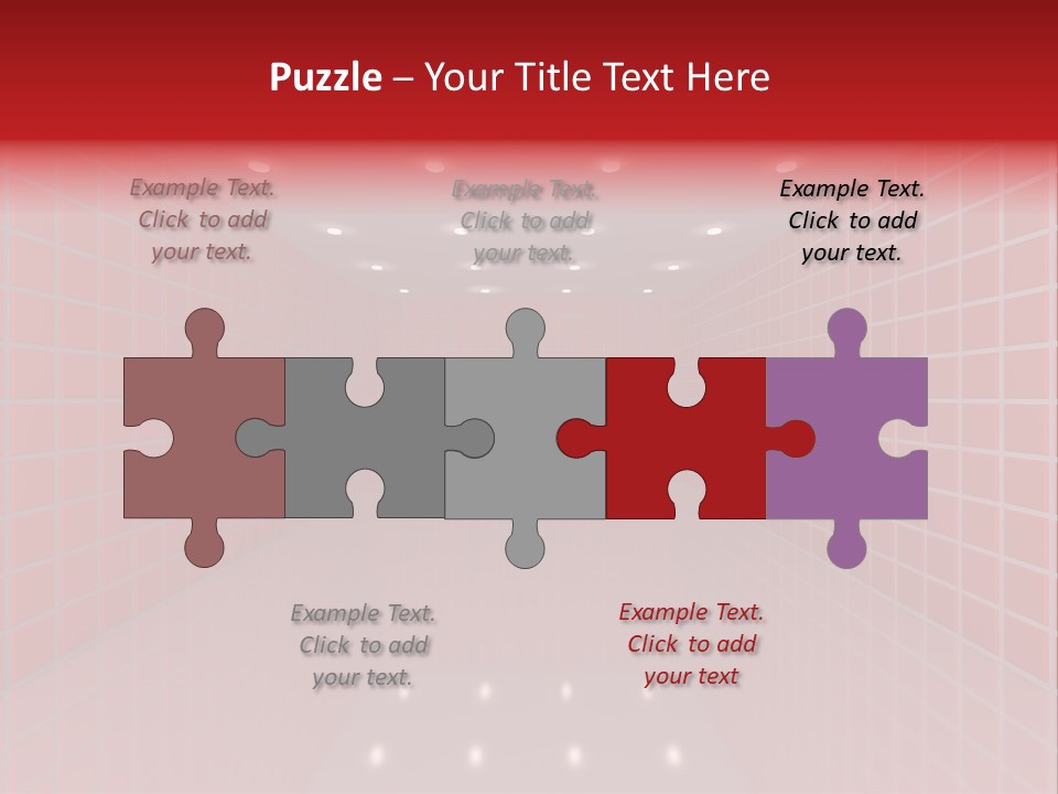 Texture Tile Style PowerPoint Template