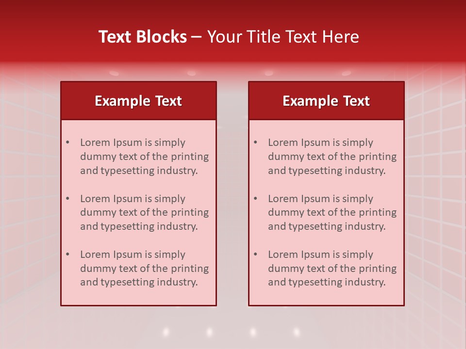 Texture Tile Style PowerPoint Template