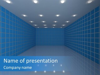 Abstract Indoor Modern PowerPoint Template