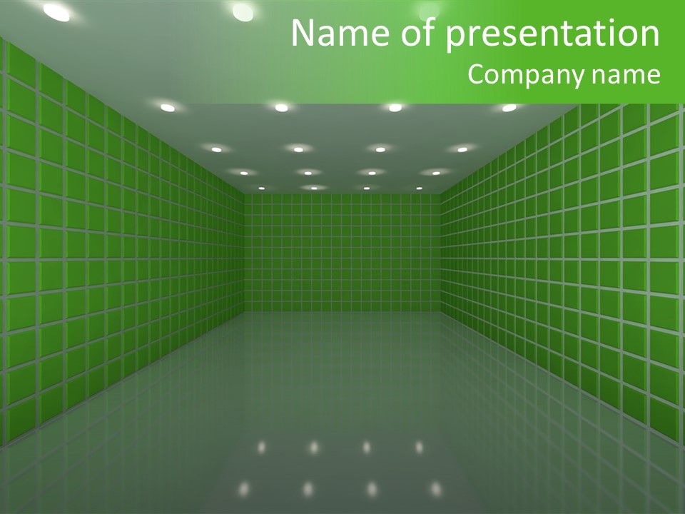Home Interior Mosaic PowerPoint Template