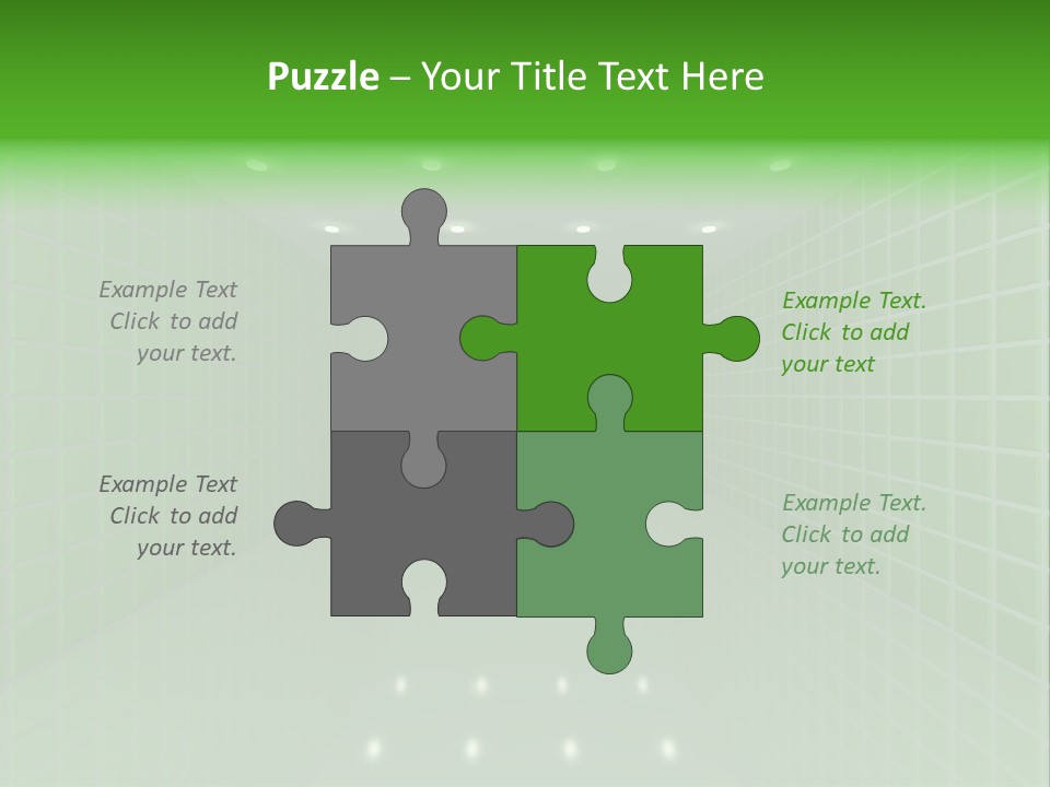 Home Interior Mosaic PowerPoint Template