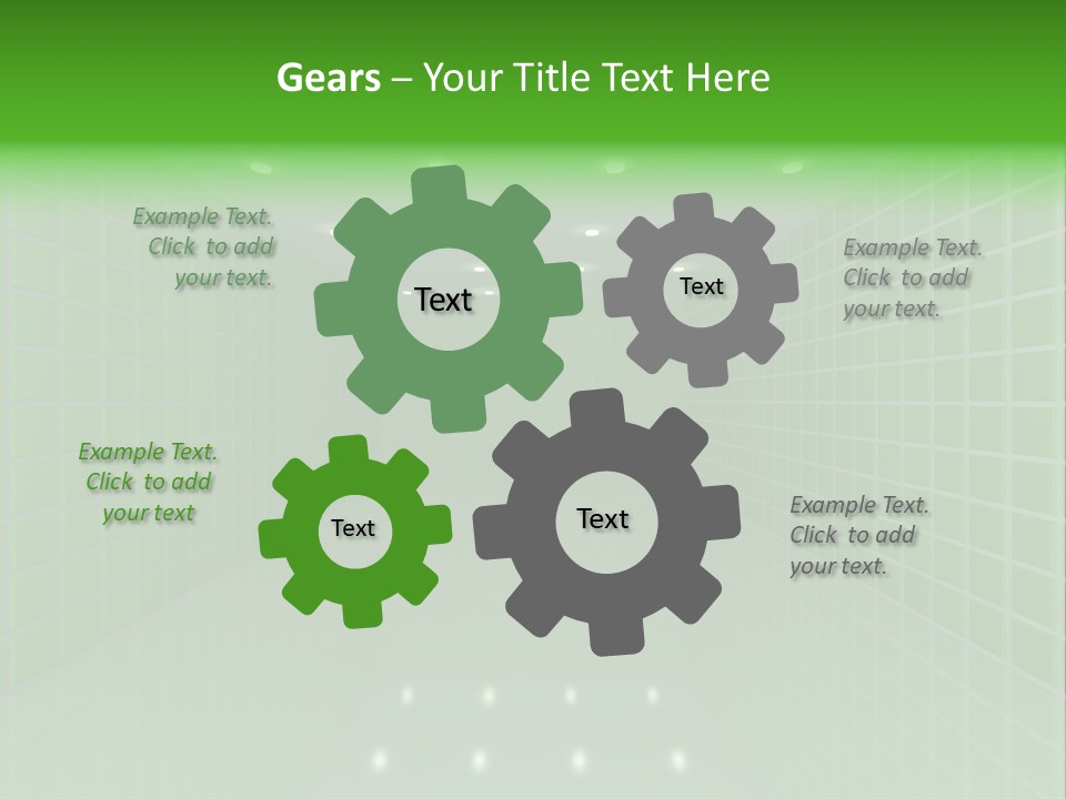 Home Interior Mosaic PowerPoint Template