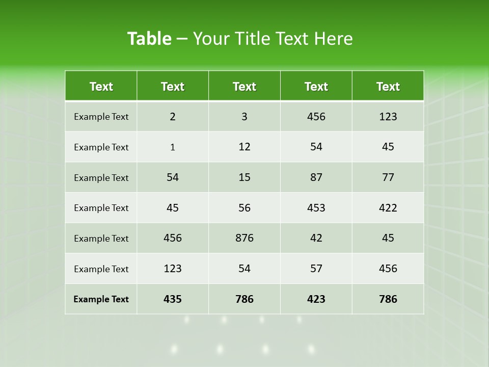 Home Interior Mosaic PowerPoint Template