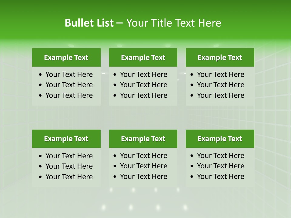 Home Interior Mosaic PowerPoint Template