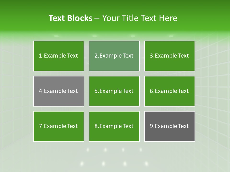 Home Interior Mosaic PowerPoint Template