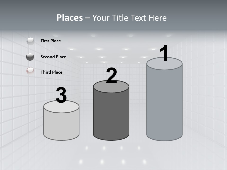 Clean Construction Wall PowerPoint Template