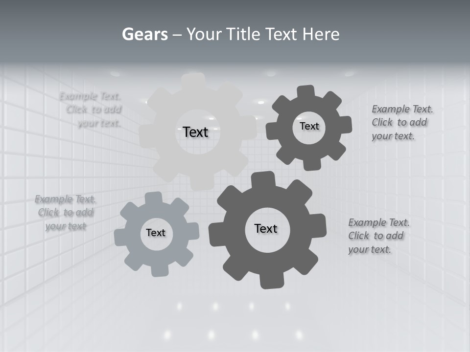 Clean Construction Wall PowerPoint Template