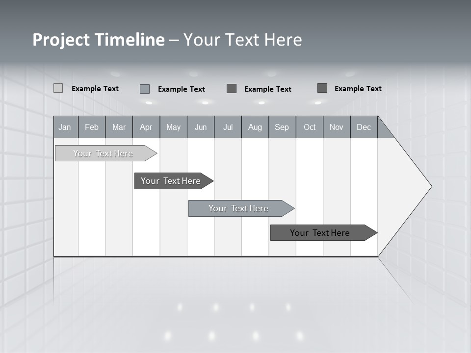 Clean Construction Wall PowerPoint Template