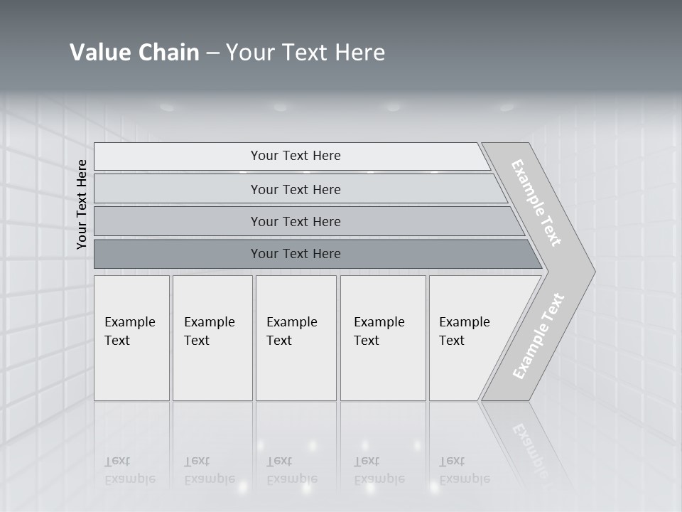 Clean Construction Wall PowerPoint Template