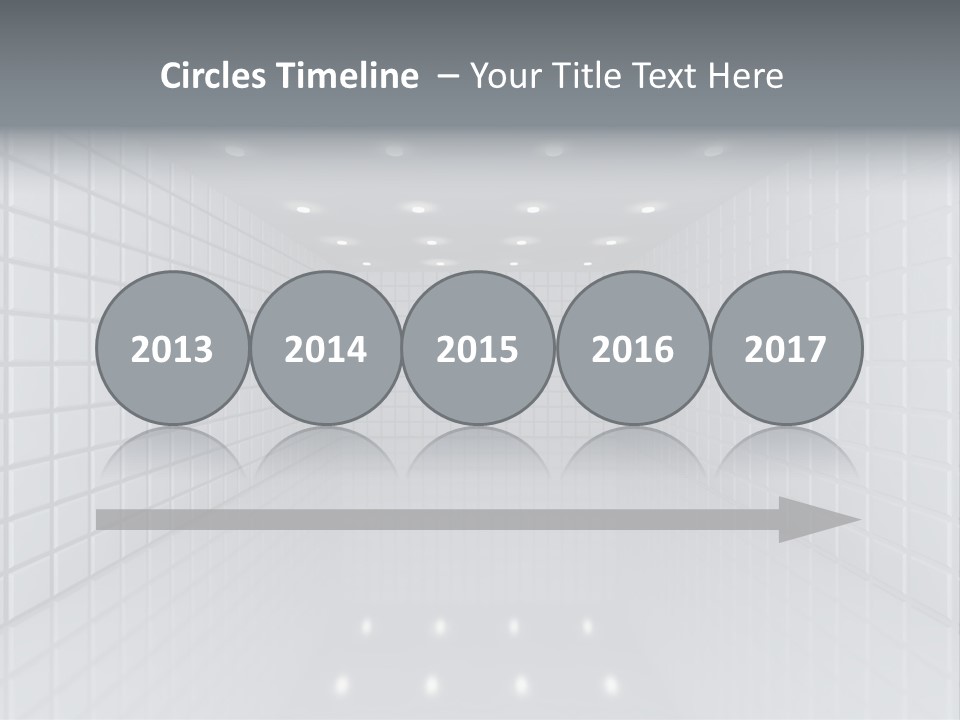 Clean Construction Wall PowerPoint Template