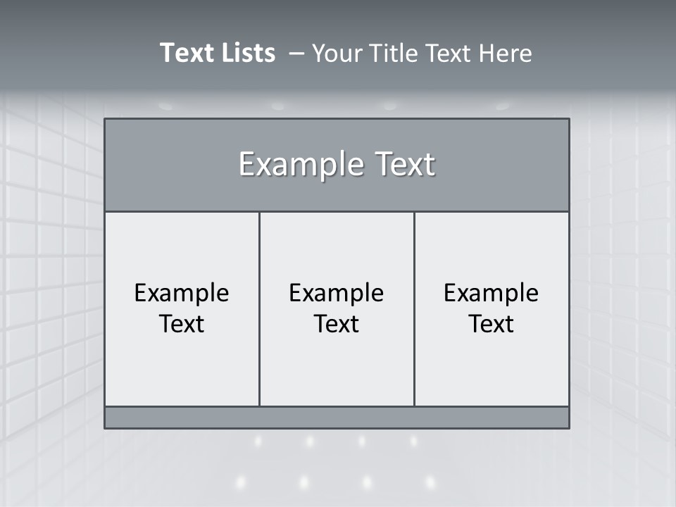 Clean Construction Wall PowerPoint Template