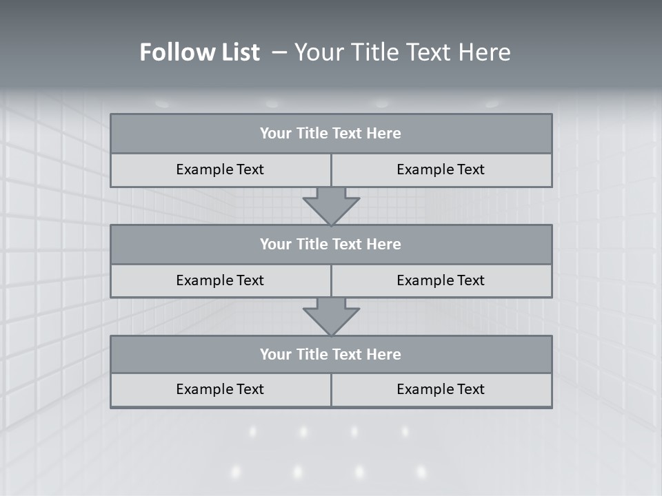 Clean Construction Wall PowerPoint Template