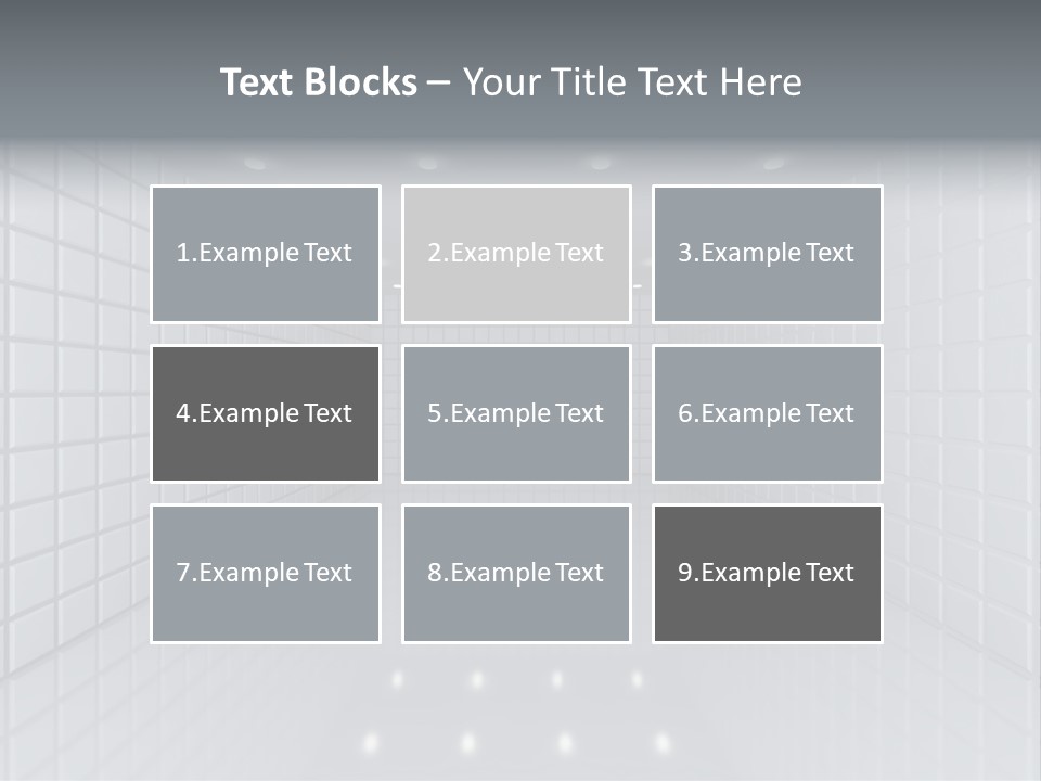 Clean Construction Wall PowerPoint Template