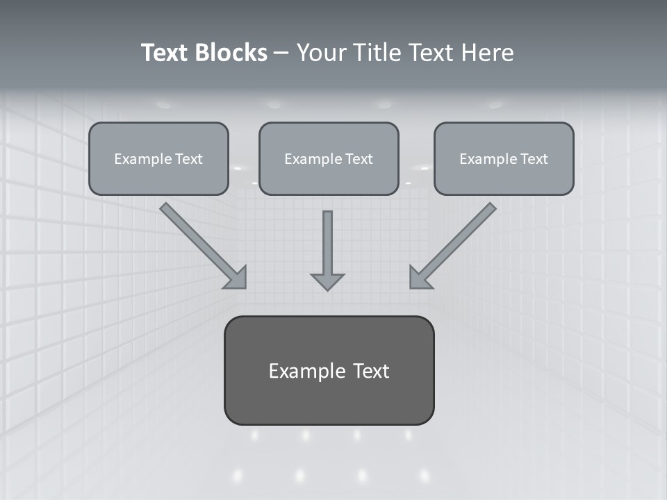 Clean Construction Wall PowerPoint Template