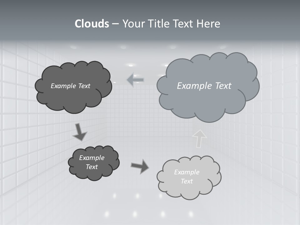 Clean Construction Wall PowerPoint Template