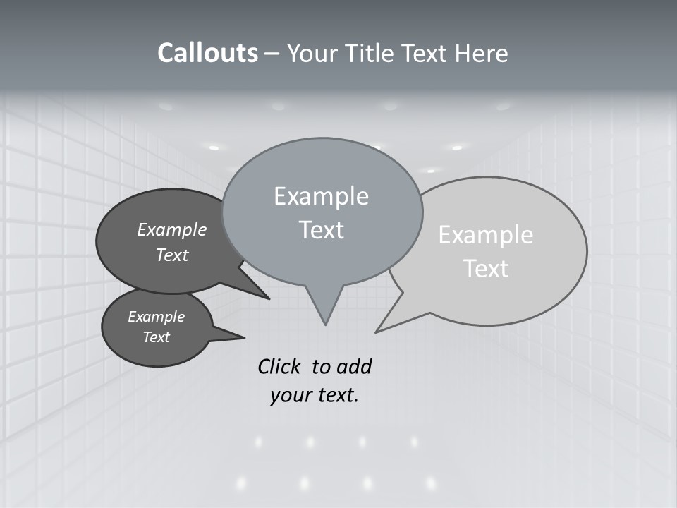 Clean Construction Wall PowerPoint Template
